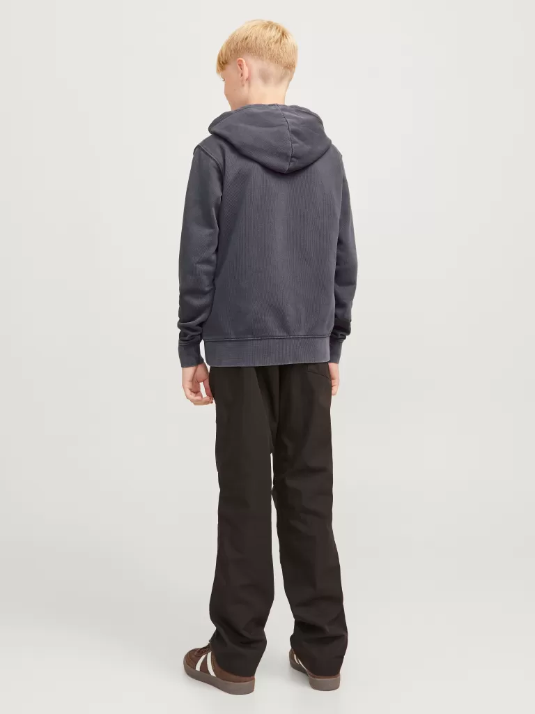 JACK & JONES Bluzy | Wyprzedaż^Gładki Bluza z kapturem Junior Szary