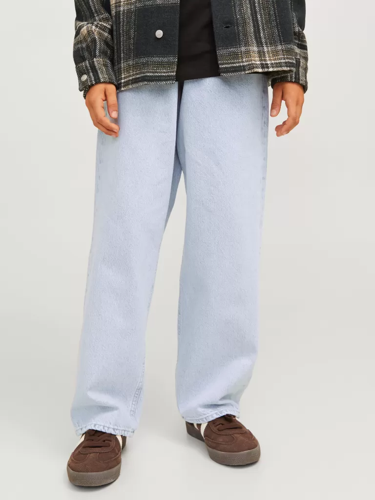 JACK & JONES Jeansy | Wyprzedaż^JJIALEX JJCLASSIC JJ 151 LN JNR Jeansy o kroju baggy Junior Niebieski