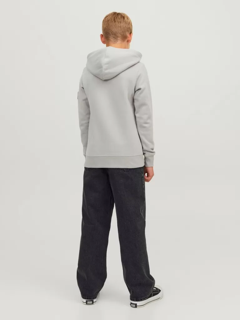 JACK & JONES Bestsellery | Jeansy^JJIALEX JJORIGINAL AKM 823 NOOS JNR Jeansy o kroju baggy Junior Czarny