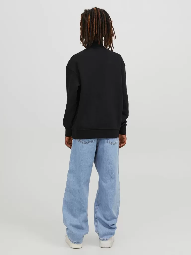 JACK & JONES Bestsellery | Jeansy^JJIALEX JJORIGINAL AKM 710 NOOS JNR Jeansy o kroju baggy Junior Niebieski