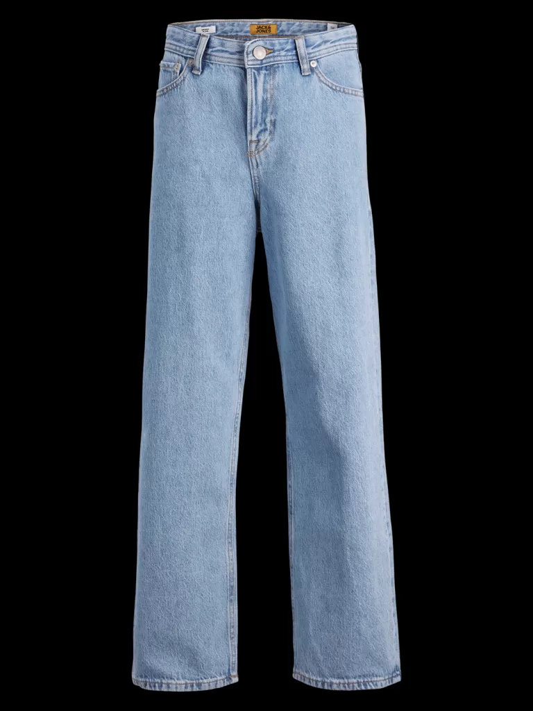 JACK & JONES Bestsellery | Jeansy^JJIALEX JJORIGINAL AKM 710 NOOS JNR Jeansy o kroju baggy Junior Niebieski