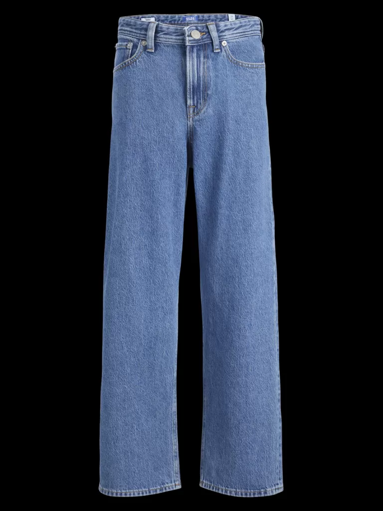 JACK & JONES Bestsellery | Jeansy^JJIALEX JJORIGINAL AKM 412 NOOS JNR Jeansy o kroju baggy Junior Niebieski