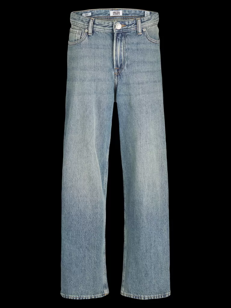 JACK & JONES Bestsellery | Jeansy^JJIALEX JJORIGINAL MF 607 SN JNR Jeansy o kroju baggy Junior Niebieski