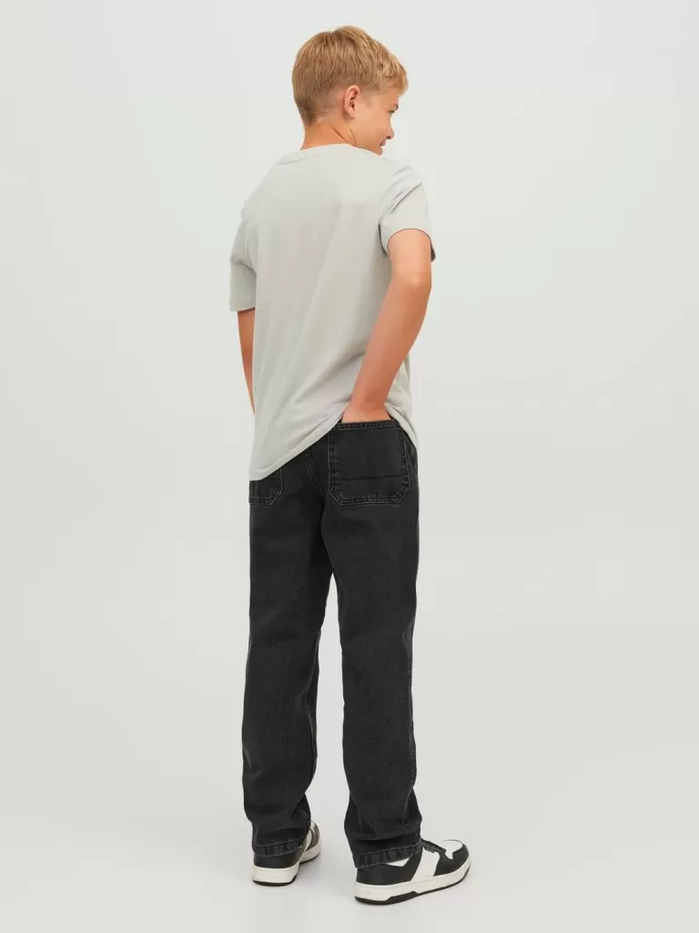 JACK & JONES Jeansy | Wyprzedaż^JJICHRIS JJICARPENTER MF 823 LN JNR Jeansy o swobodnym kroju Junior Czarny