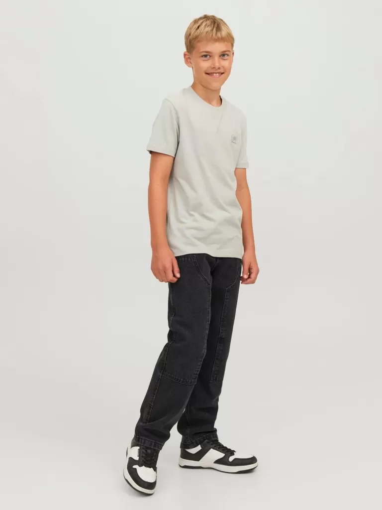 JACK & JONES Jeansy | Wyprzedaż^JJICHRIS JJICARPENTER MF 823 LN JNR Jeansy o swobodnym kroju Junior Czarny