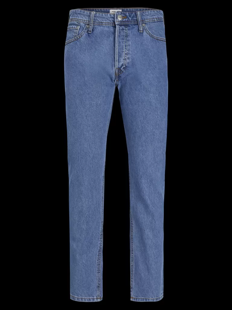 JACK & JONES Jeansy | Wyprzedaż^JJICHRIS JJIORIGINAL SQ 954 JNR Jeansy o swobodnym kroju Junior Niebieski