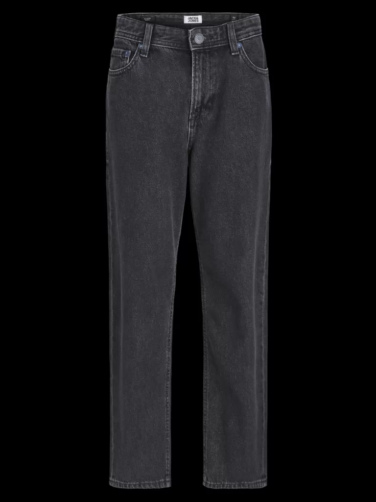 JACK & JONES Jeansy | Wyprzedaż^JJICHRIS JJIORIGINAL SQ 955 JNR Jeansy o swobodnym kroju Junior Czarny