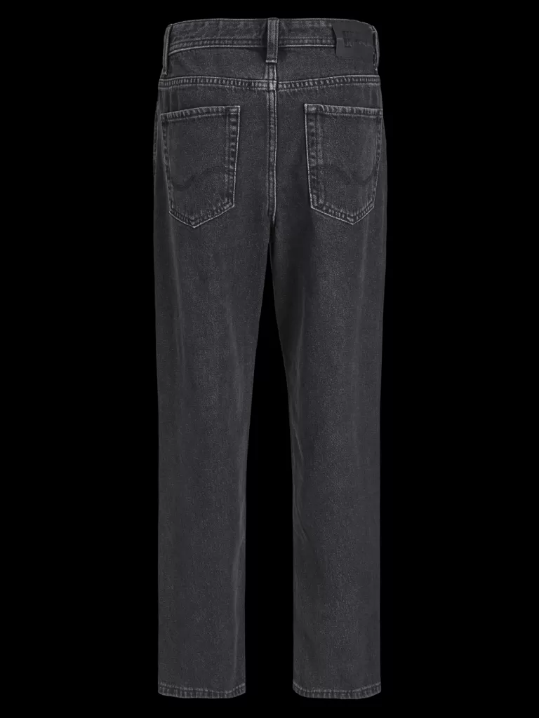JACK & JONES Jeansy | Wyprzedaż^JJICHRIS JJIORIGINAL SQ 955 JNR Jeansy o swobodnym kroju Junior Czarny