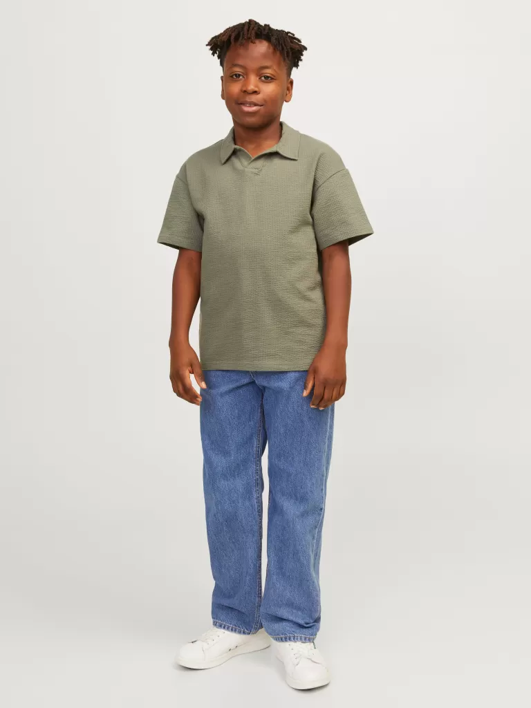 JACK & JONES Jeansy | Wyprzedaż^JJICHRIS JJIORIGINAL SQ 954 JNR Jeansy o swobodnym kroju Junior Niebieski