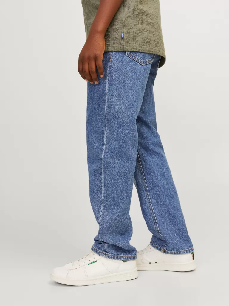 JACK & JONES Jeansy | Wyprzedaż^JJICHRIS JJIORIGINAL SQ 954 JNR Jeansy o swobodnym kroju Junior Niebieski