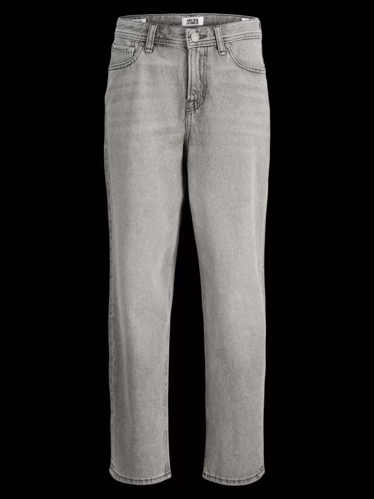 JACK & JONES Jeansy^JJICHRIS JJORIGINAL AKM 928 NOOS JNR Jeansy o swobodnym kroju Junior Szary