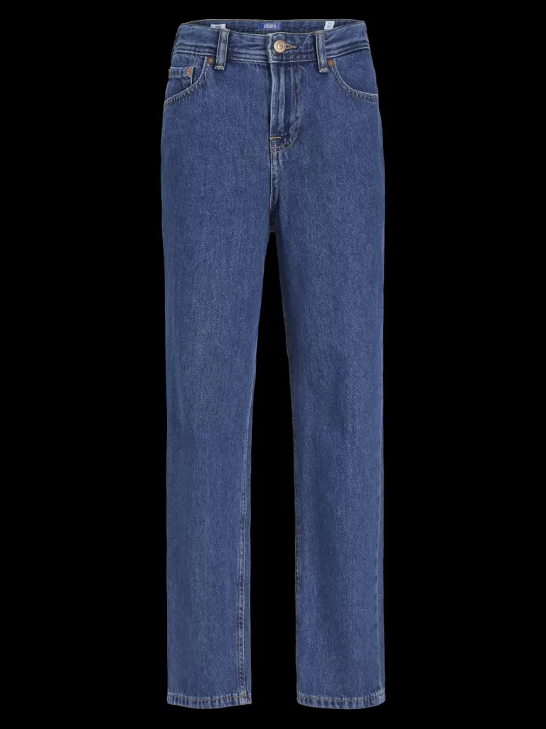 JACK & JONES Bestsellery | Jeansy^JJICHRIS JJORIGINAL AKM 723 NOOS JNR Jeansy o swobodnym kroju Junior Niebieski