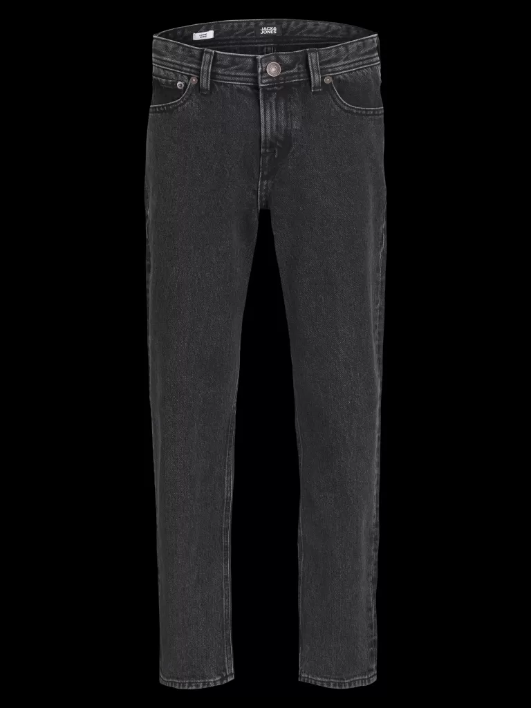 JACK & JONES Bestsellery | Jeansy^JJICHRIS JJORIGINAL AKM 823 NOOS JNR Jeansy o swobodnym kroju Junior Czarny