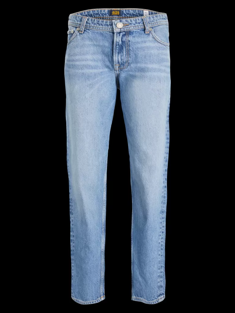 JACK & JONES Bestsellery | Jeansy^JJICHRIS JJORIGINAL AKM 920 NOOS JNR Jeansy o swobodnym kroju Junior Niebieski