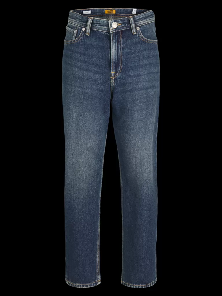 JACK & JONES Jeansy^JJICHRIS JJORIGINAL AKM 993 NOOS JNR Jeansy o swobodnym kroju Junior Niebieski