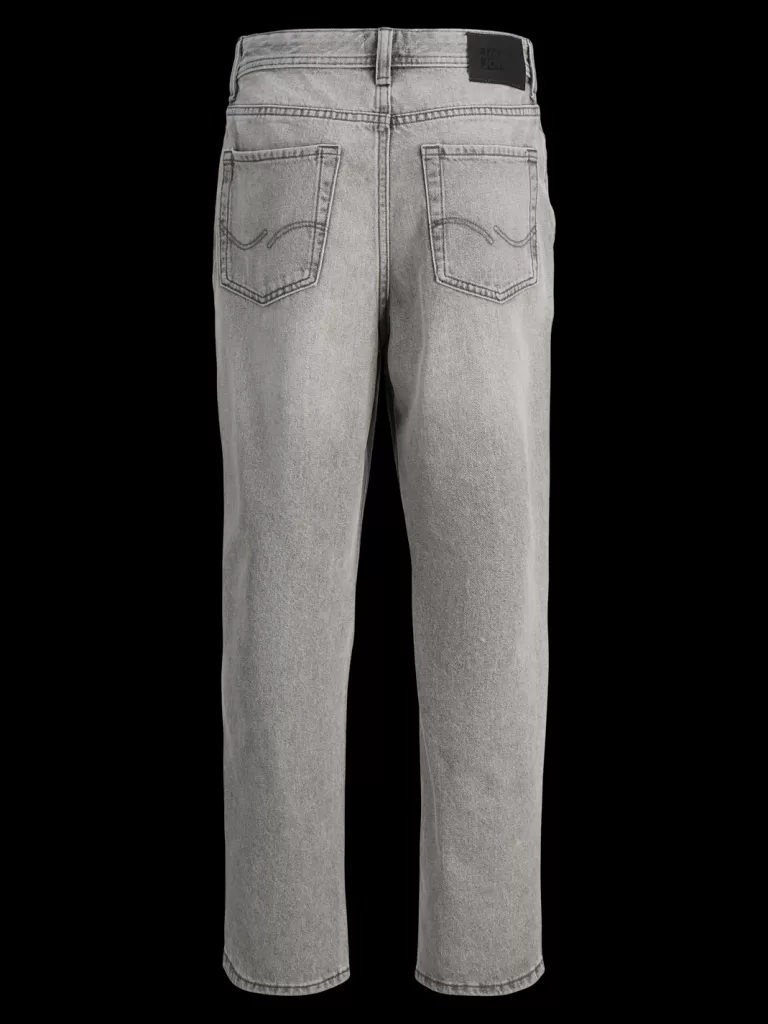 JACK & JONES Jeansy^JJICHRIS JJORIGINAL AKM 928 NOOS JNR Jeansy o swobodnym kroju Junior Szary