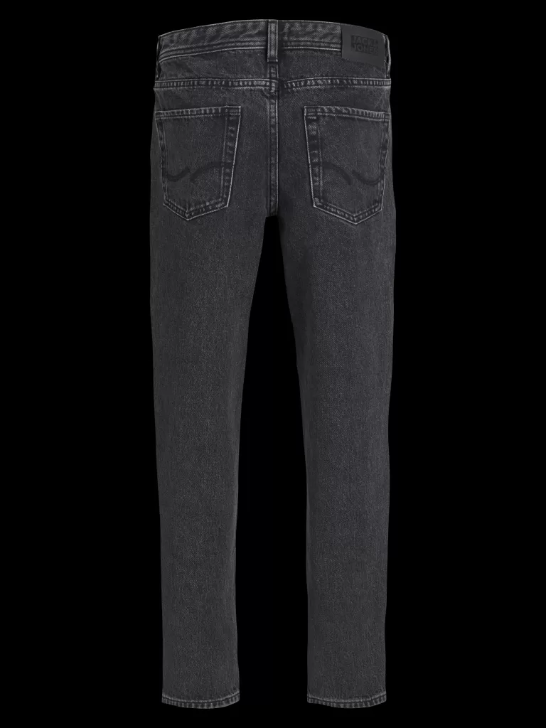 JACK & JONES Bestsellery | Jeansy^JJICHRIS JJORIGINAL AKM 823 NOOS JNR Jeansy o swobodnym kroju Junior Czarny