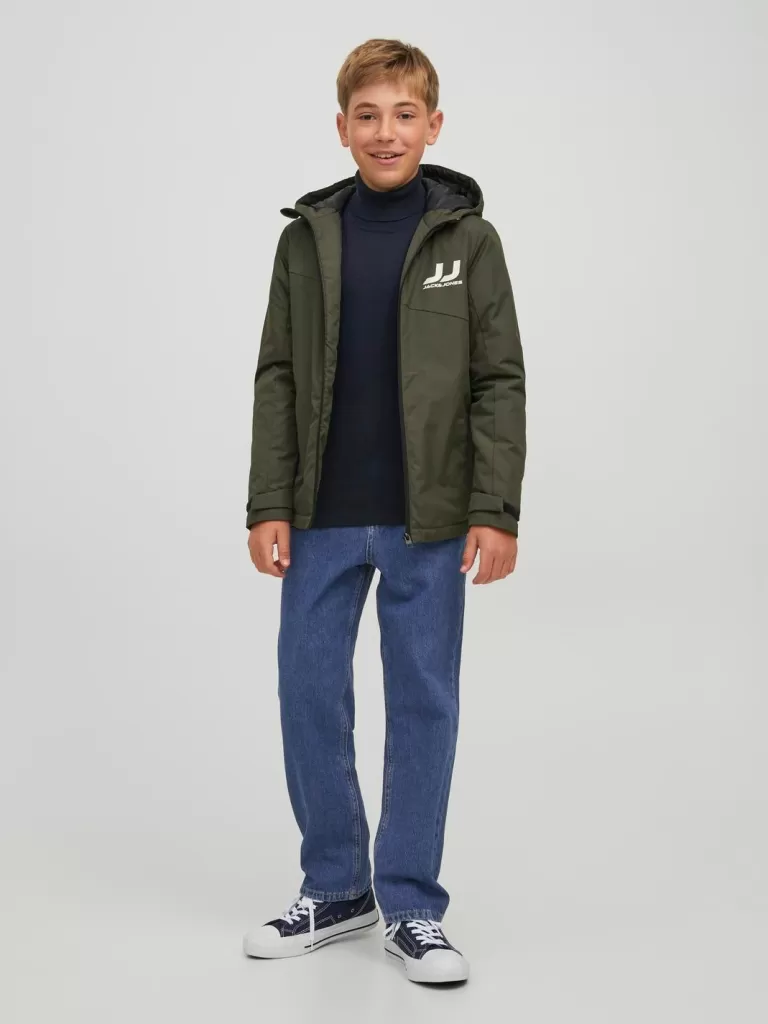 JACK & JONES Bestsellery | Jeansy^JJICHRIS JJORIGINAL AKM 723 NOOS JNR Jeansy o swobodnym kroju Junior Niebieski