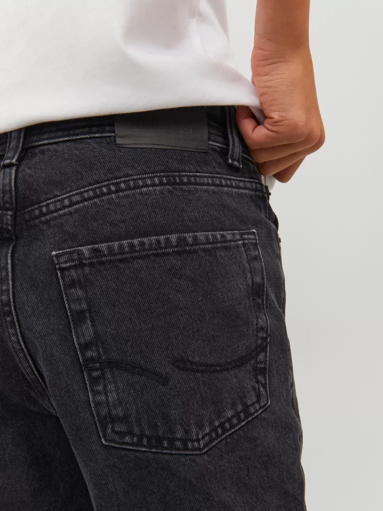 JACK & JONES Bestsellery | Jeansy^JJICHRIS JJORIGINAL AKM 823 NOOS JNR Jeansy o swobodnym kroju Junior Czarny