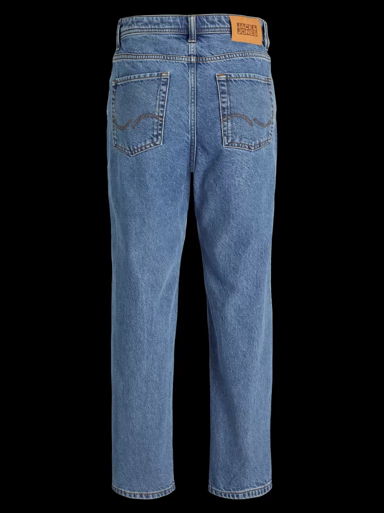 JACK & JONES Bestsellery | Jeansy^JJICHRIS JJORIGINAL SQ 042 JNR Jeansy o swobodnym kroju Junior Niebieski
