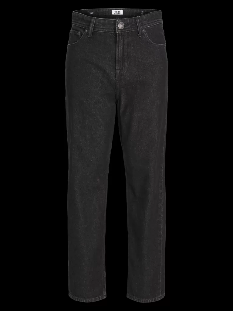 JACK & JONES Jeansy | Wyprzedaż^JJICHRIS JJORIGINAL SQ 736 MNI Jeansy o swobodnym kroju Mini Czarny