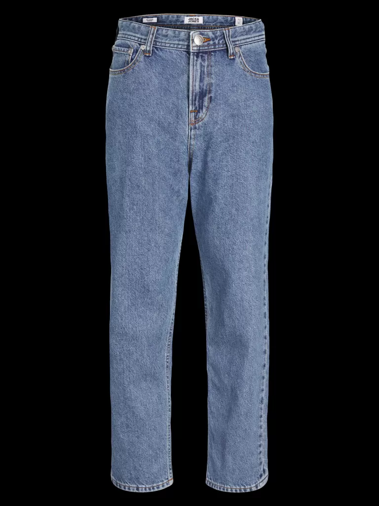 JACK & JONES Jeansy | Wyprzedaż^JJICHRIS JJORIGINAL SQ 735 MNI Jeansy o swobodnym kroju Mini Niebieski