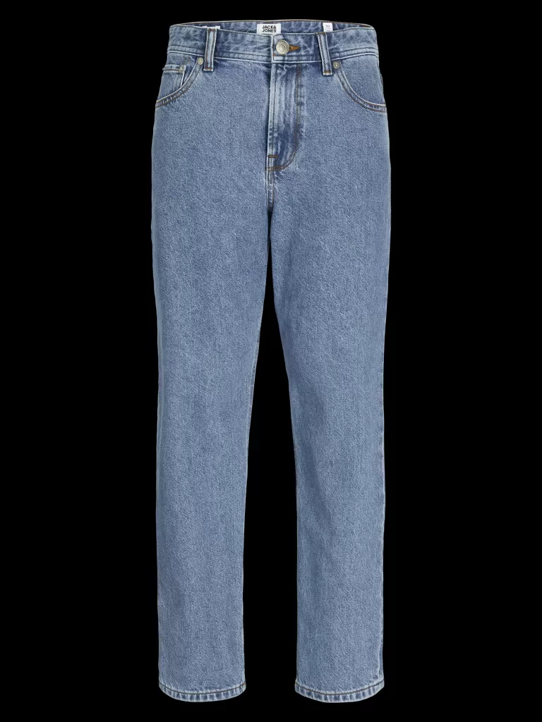 JACK & JONES Jeansy | Wyprzedaż^JJICHRIS JJORIGINAL SQ 036 MNI Jeansy o swobodnym kroju Mini Niebieski