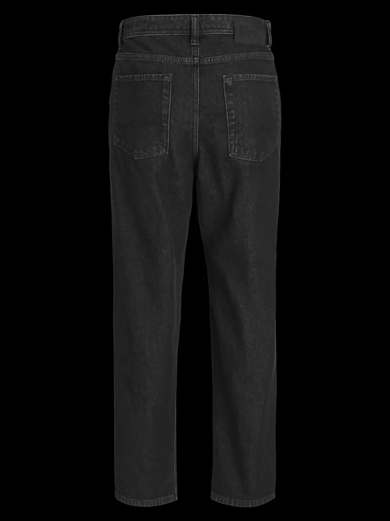 JACK & JONES Jeansy | Wyprzedaż^JJICHRIS JJORIGINAL SQ 736 MNI Jeansy o swobodnym kroju Mini Czarny