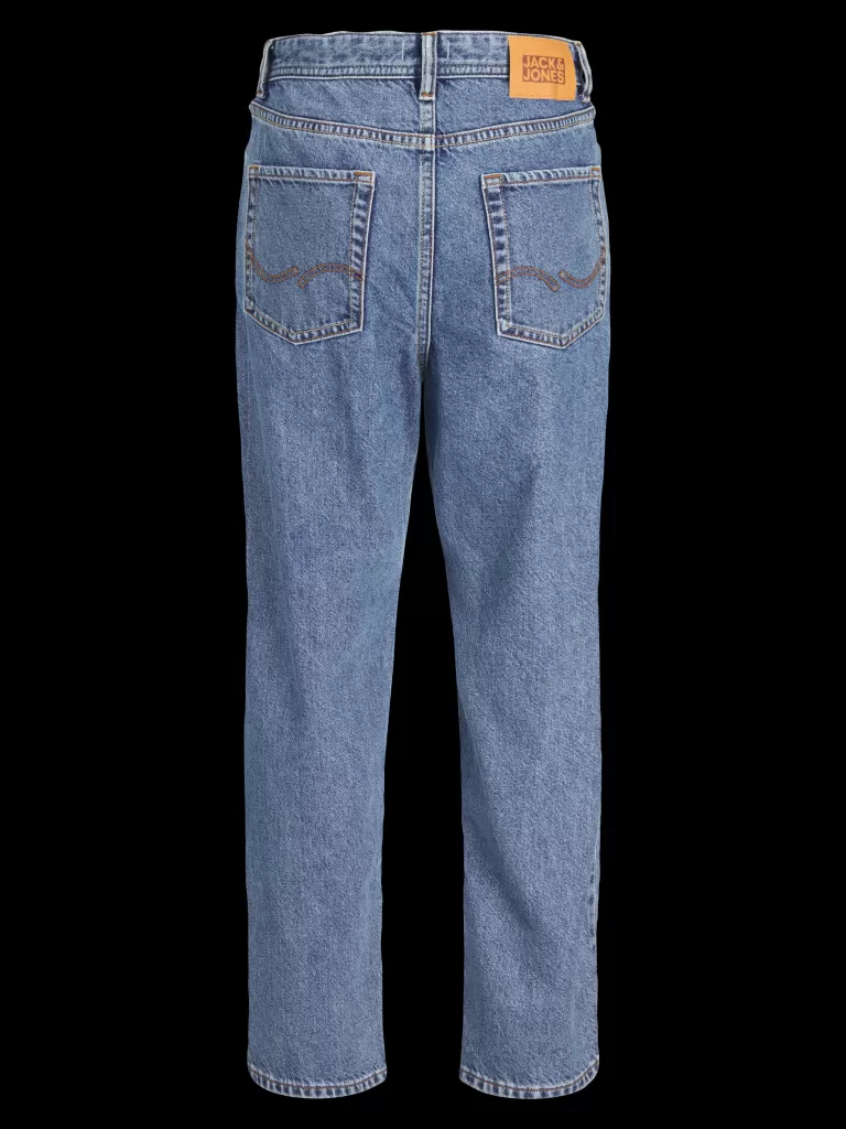 JACK & JONES Jeansy | Wyprzedaż^JJICHRIS JJORIGINAL SQ 735 MNI Jeansy o swobodnym kroju Mini Niebieski