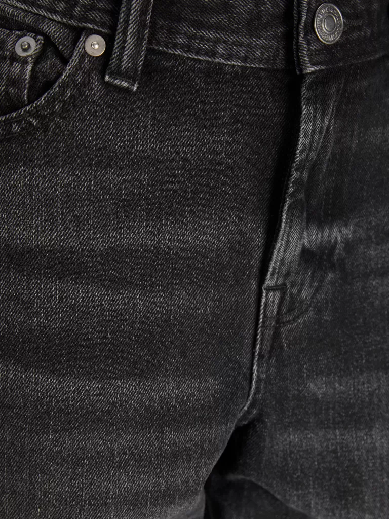 JACK & JONES Jeansy^JJICHRIS JJORIGINAL SQ 602 NOOS JNR Jeansy o swobodnym kroju Junior Czarny