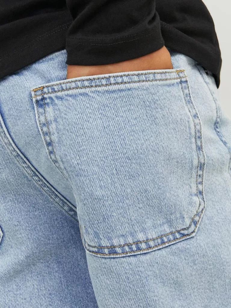 JACK & JONES Jeansy | Wyprzedaż^JJICHRIS JJPAINTER MF 491 JNR Jeansy o swobodnym kroju Junior Niebieski