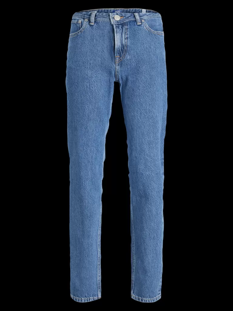 JACK & JONES Jeansy^JJICLARK JJORIGINAL AKM NOOS 412 JNR Krój regularny Junior Niebieski