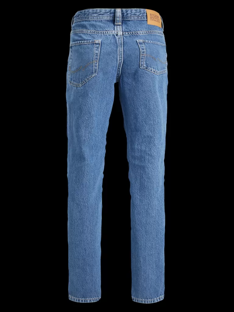 JACK & JONES Jeansy^JJICLARK JJORIGINAL AKM NOOS 412 JNR Krój regularny Junior Niebieski