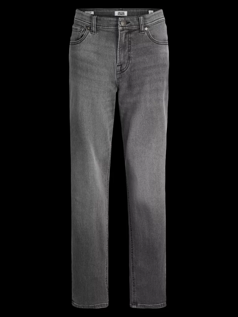JACK & JONES Bestsellery | Jeansy^JJICLARK JJORIGINAL SQ 349 NOOS JNR Krój regularny Junior Szary