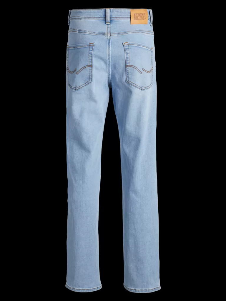JACK & JONES Jeansy^JJICLARK JJORIGINAL SQ 702 NOOS JNR Krój regularny Junior Niebieski