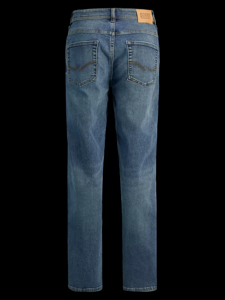 JACK & JONES Jeansy^JJICLARK JJORIGINAL SQ 223 NOOS JNR Krój regularny Junior Niebieski