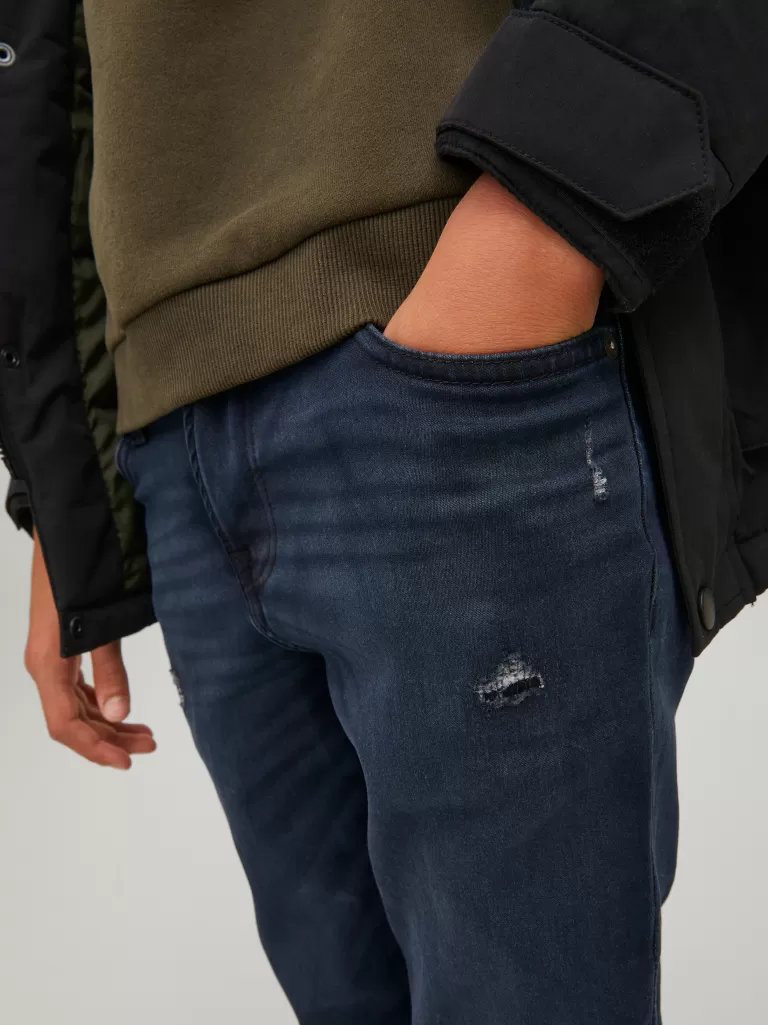 JACK & JONES Jeansy | Wyprzedaż^JJIGLENN JJICON GE 614 I.K JNR Jeansy o kroju slim fit Junior Niebieski