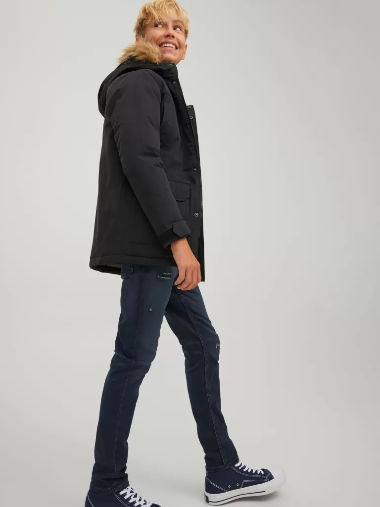 JACK & JONES Jeansy | Wyprzedaż^JJIGLENN JJICON GE 614 I.K JNR Jeansy o kroju slim fit Junior Niebieski