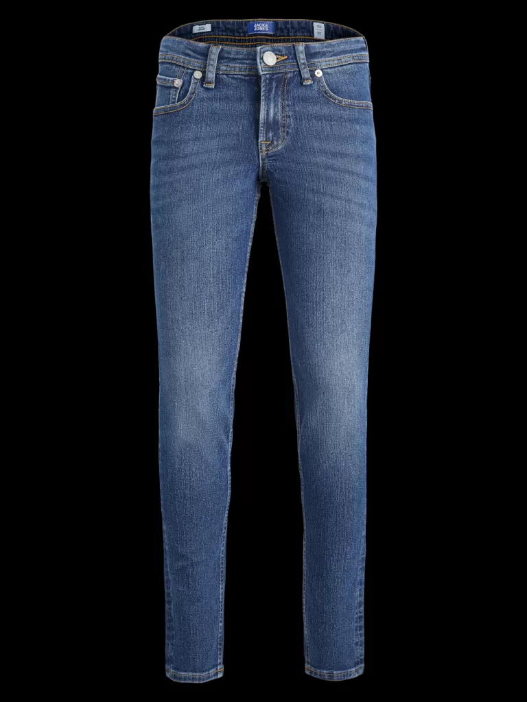 JACK & JONES Jeansy | Wyprzedaż^JJIGLENN JJIORIGINAL MF 070 MNI Jeansy o kroju slim fit Mini Niebieski
