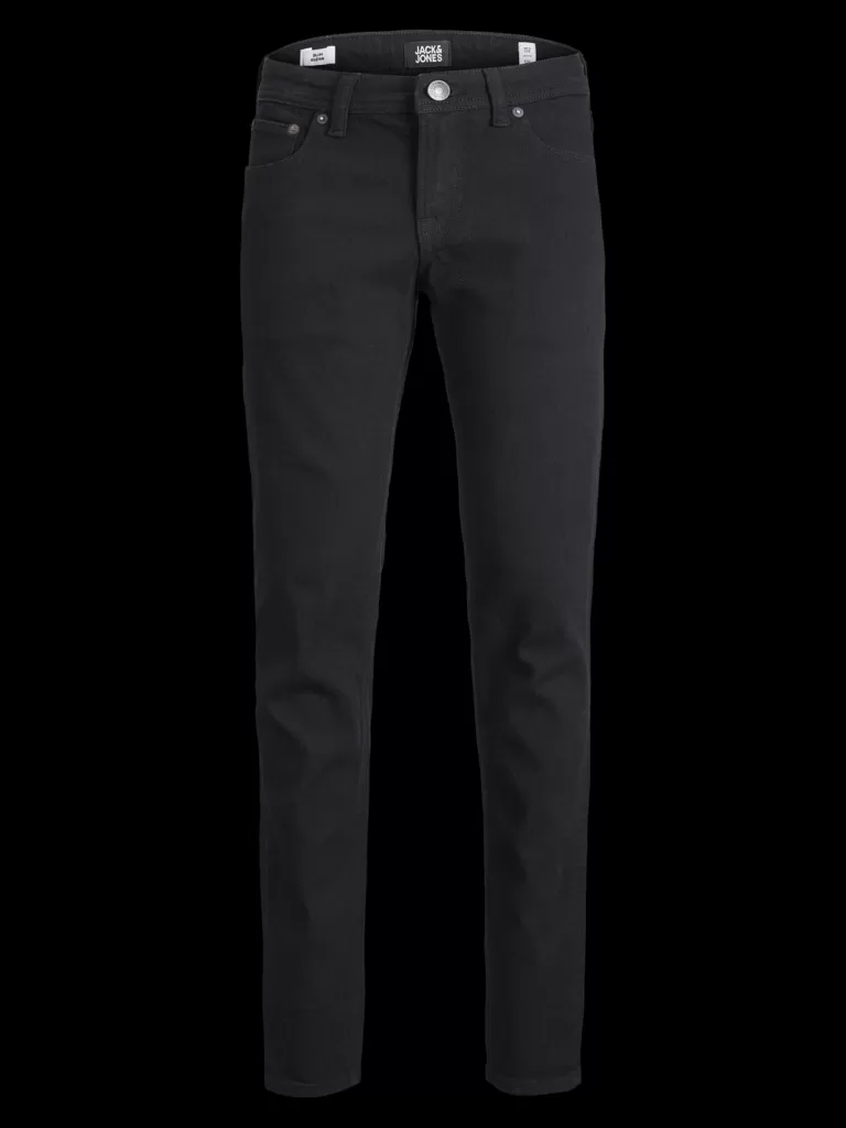 JACK & JONES Jeansy | Wyprzedaż^JJIGLENN JJORIGINAL MF 072 MNI Jeansy o kroju slim fit Mini Czarny
