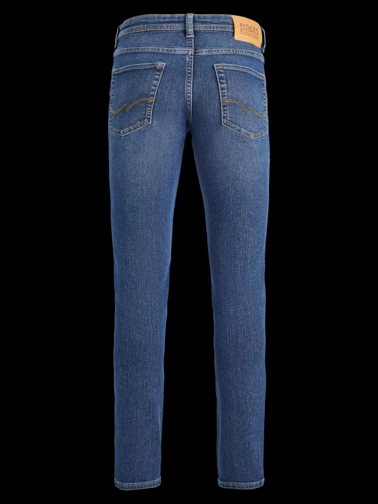 JACK & JONES Jeansy^JJIGLENN JJORIGINAL MF 070 NOOS JNR Jeansy o kroju slim fit Junior Niebieski