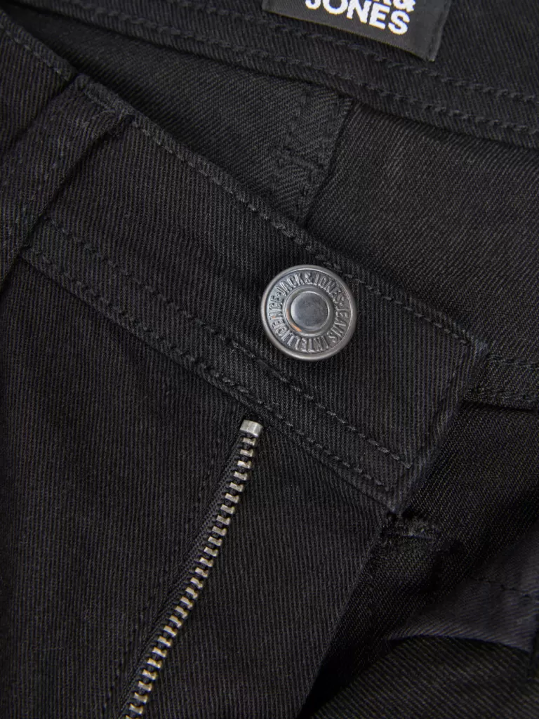 JACK & JONES Jeansy^JJIGLENN JJORIGINAL MF 072 NOOS JNR Jeansy o kroju slim fit Junior Czarny