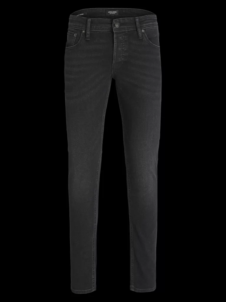 JACK & JONES Bestsellery | Jeansy^JJIGLENN JJORIGINAL MF 073 NOOS MNI Jeansy o kroju slim fit Mini Czarny