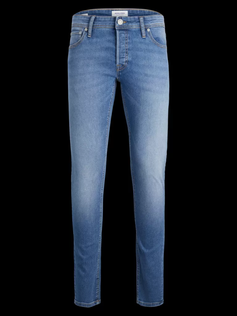 JACK & JONES Bestsellery | Jeansy^JJIGLENN JJORIGINAL MF 071 NOOS MNI Jeansy o kroju slim fit Mini Niebieski
