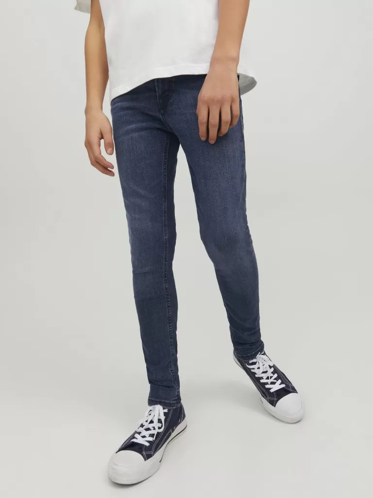 JACK & JONES Jeansy | Wyprzedaż^JJILIAM JJORIGINAL AM 812 NOOS JNR Jeansy o kroju skinny Junior Niebieski