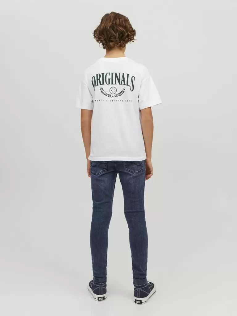 JACK & JONES Jeansy | Wyprzedaż^JJILIAM JJORIGINAL AM 812 NOOS JNR Jeansy o kroju skinny Junior Niebieski