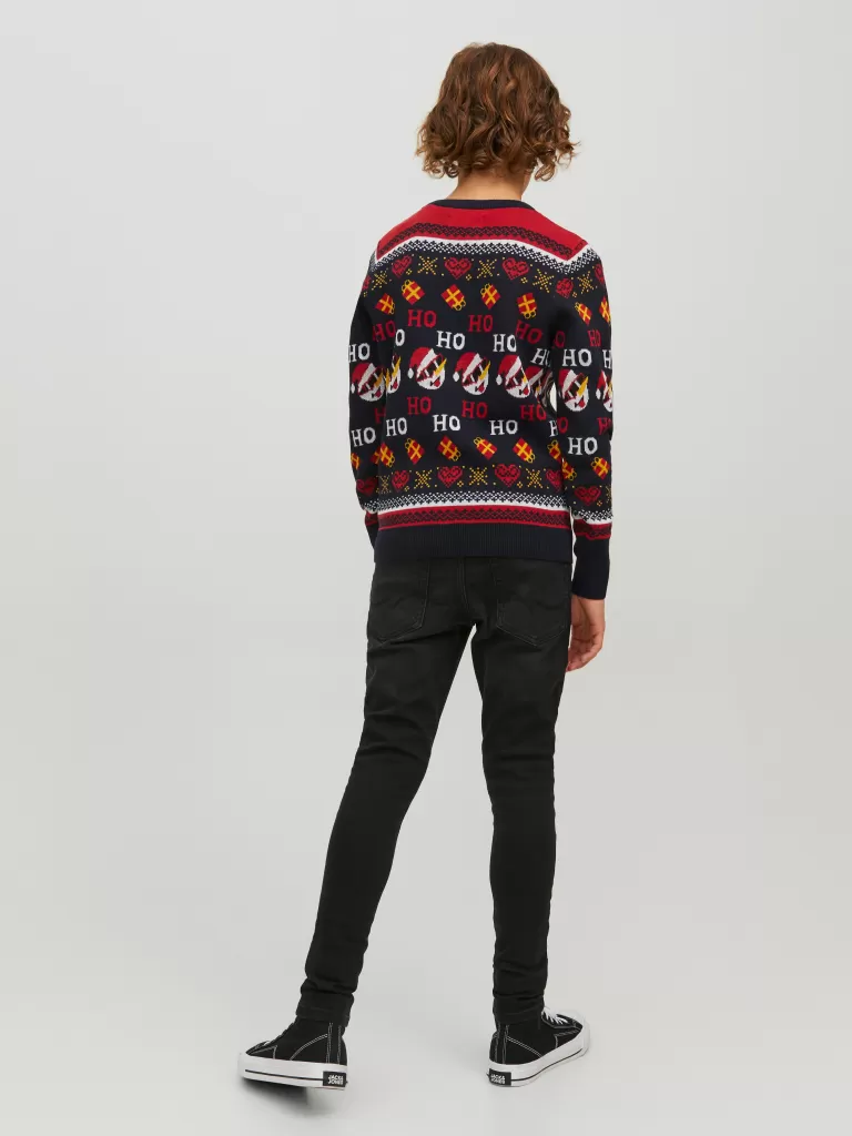 JACK & JONES Jeansy | Wyprzedaż^JJILIAM JJORIGINAL MF 803 I.K JNR Jeansy o kroju skinny Junior Czarny