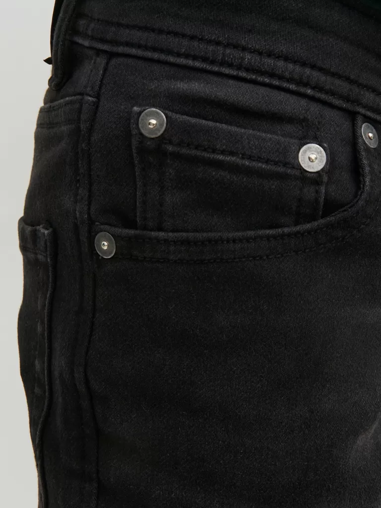 JACK & JONES Jeansy | Wyprzedaż^JJILIAM JJORIGINAL MF 803 I.K JNR Jeansy o kroju skinny Junior Czarny