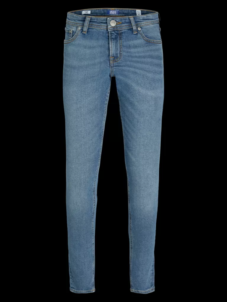 JACK & JONES Jeansy^JJILIAM JJORIGINAL MF 302 JNR Jeansy o kroju skinny Junior Niebieski