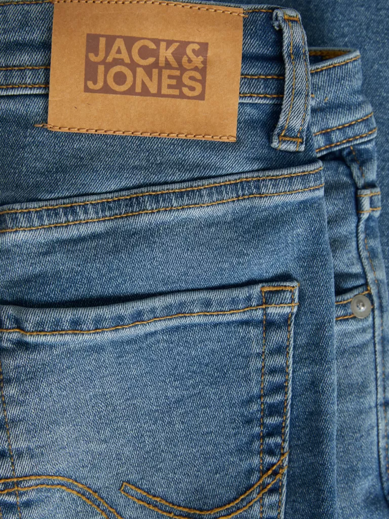 JACK & JONES Jeansy^JJILIAM JJORIGINAL MF 302 JNR Jeansy o kroju skinny Junior Niebieski